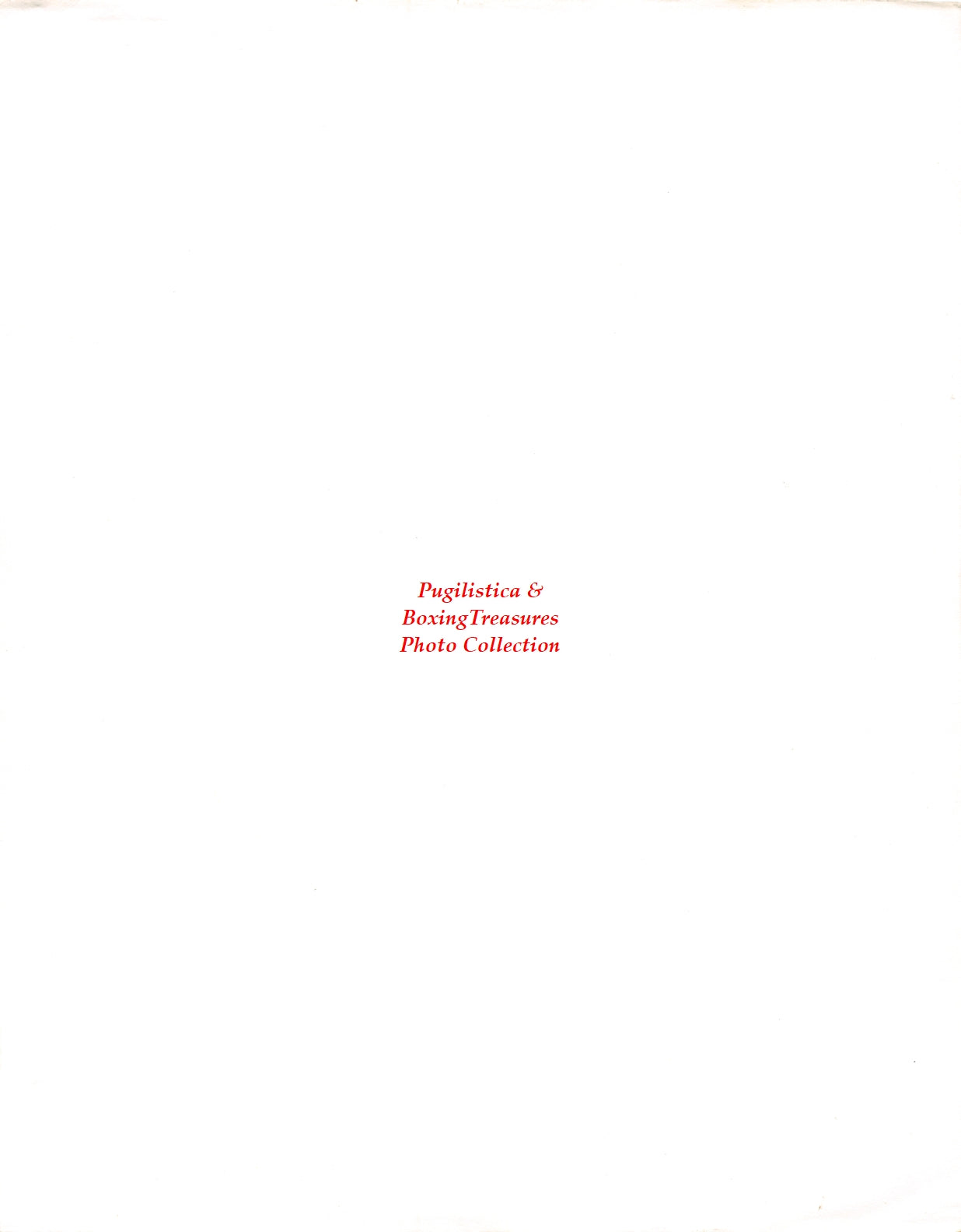 Boxing Photo #1276 - Benny Leonard