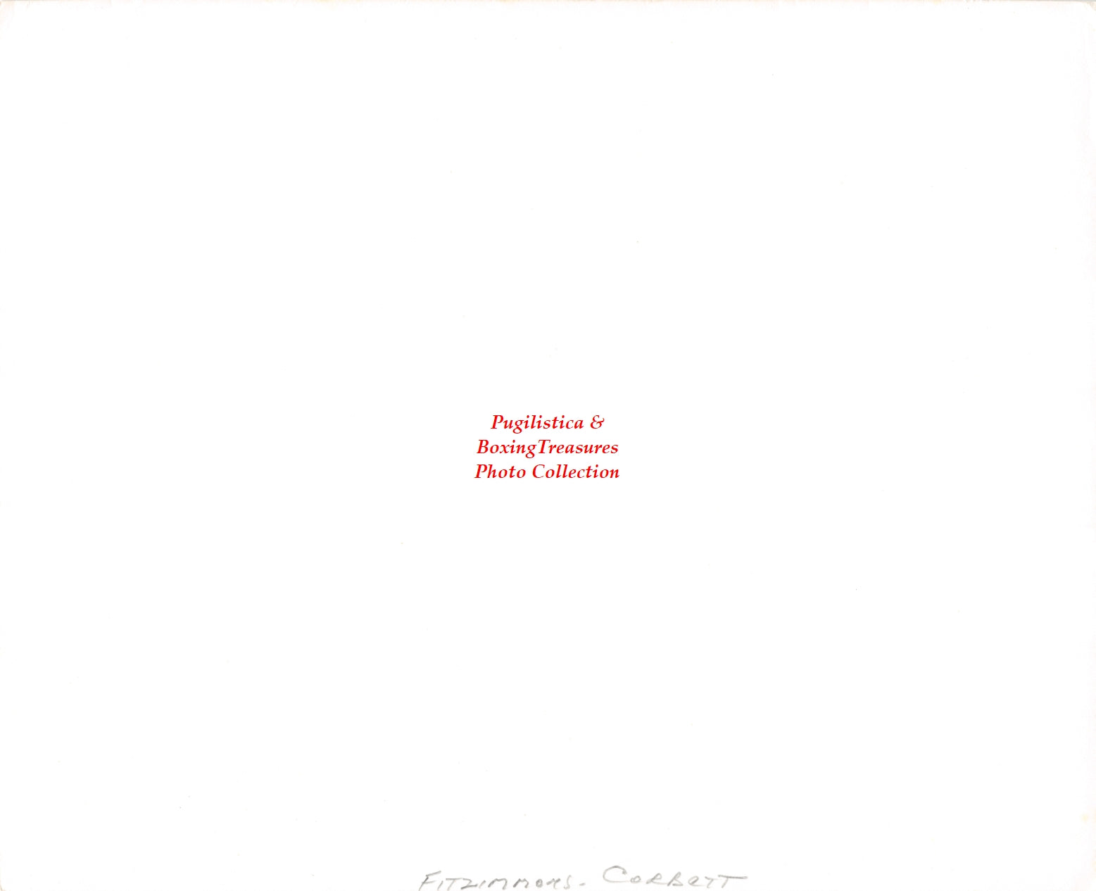 Boxing Photo #1284 - Robert Fitzsimmons vs. James J. Corbett