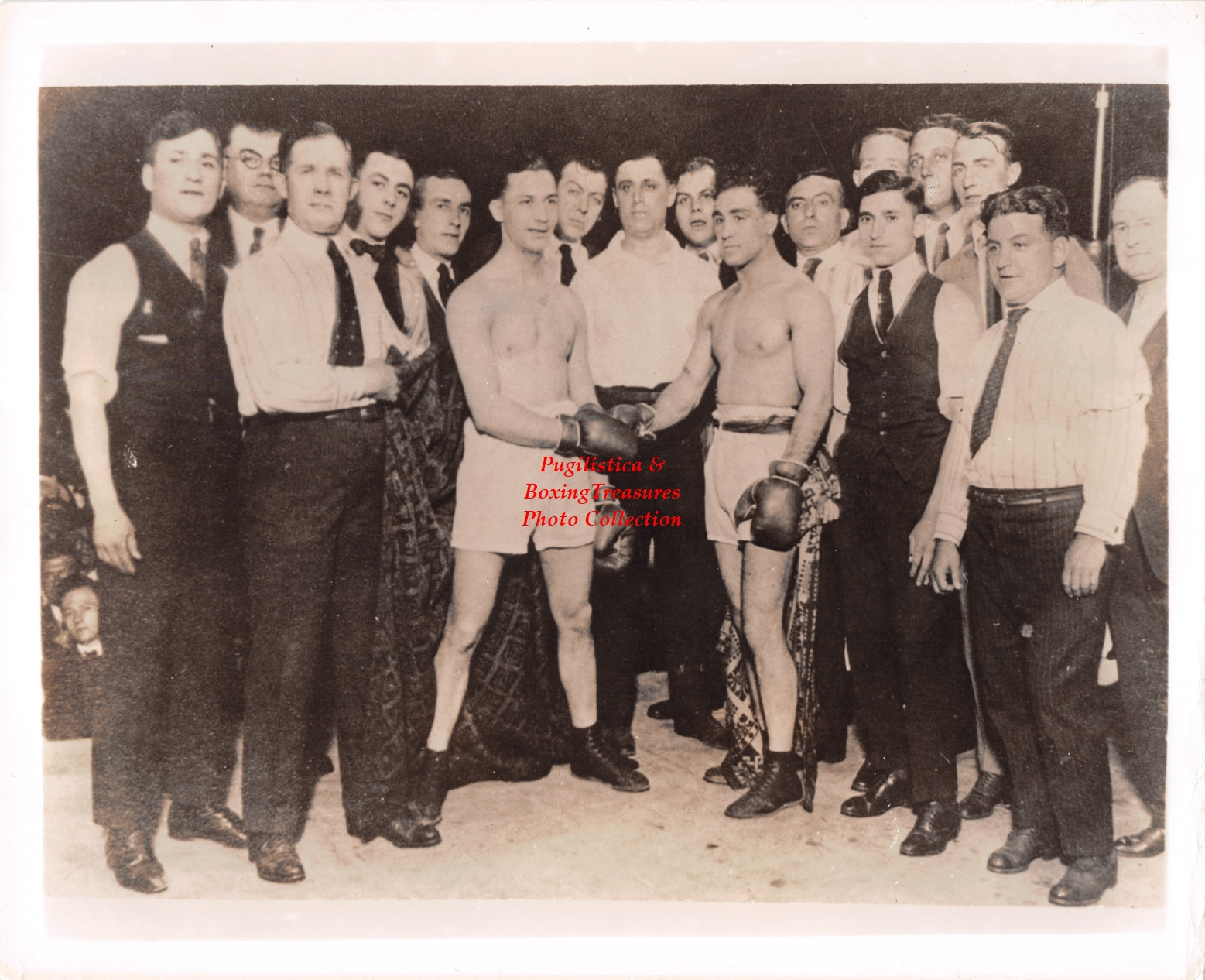 Boxing Photo #1292 - Benny Leonard vs. Johnny Dundee