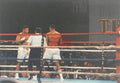 Boxing Photo #1364 - Larry Holmes vs. Ray Mercer 1992 Vintage Snapshot Photograph