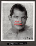 Boxing Photo #1376 - Gerolamo Giusto "Giusti"