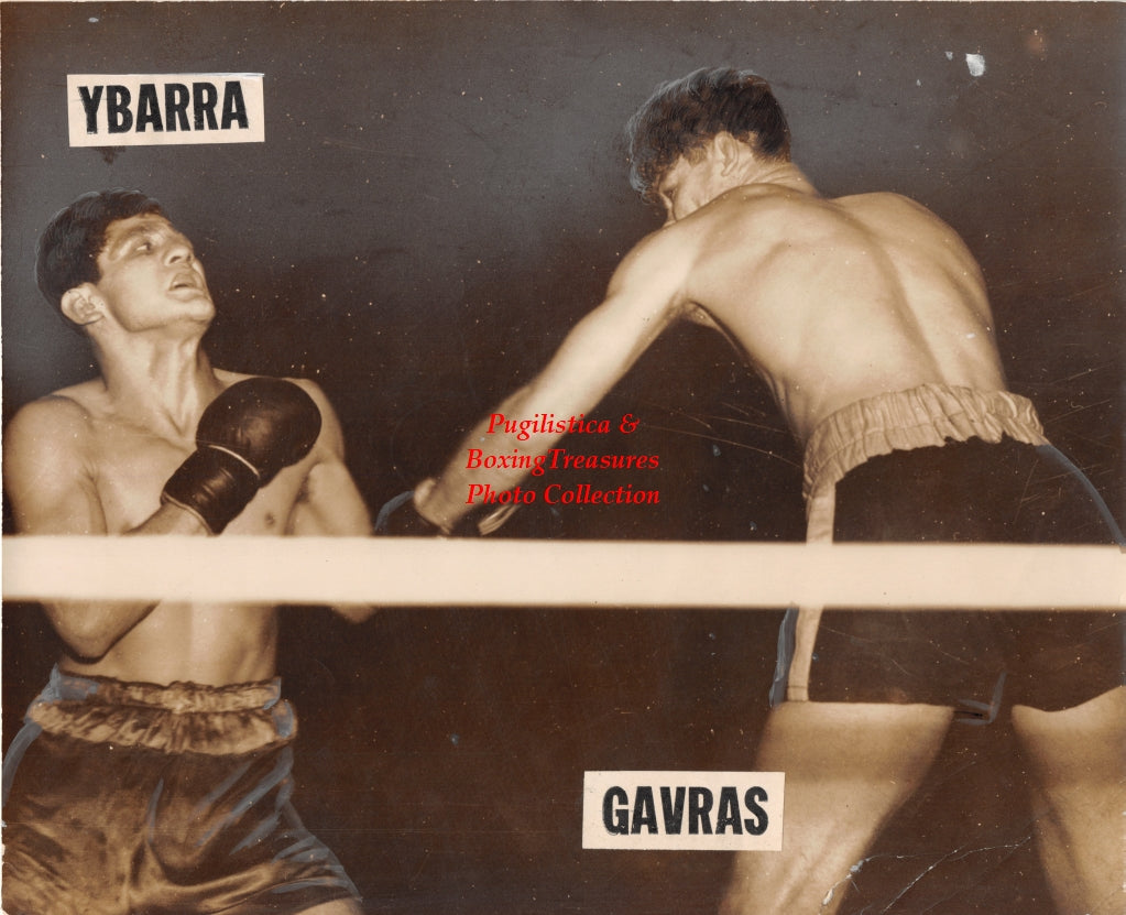 Boxing Photo #1377 - Newsboy Joe Gavras vs. Joe Ybarra
