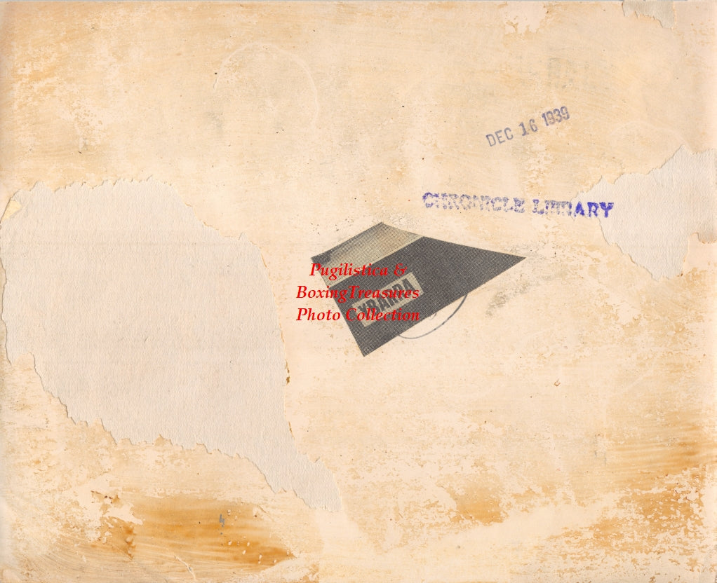 Boxing Photo #1377 - Newsboy Joe Gavras vs. Joe Ybarra