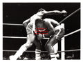 Boxing Photo #1385 - Frank Bruno vs. Larry Frazier - vintage press photograph