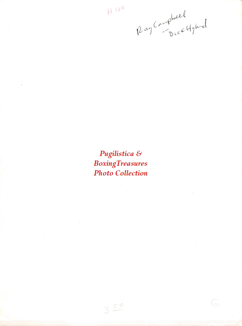 Boxing Photo #1386 - "Fighting" Dick Hyland vs. Ray Campbell - Steveston, British Columbia