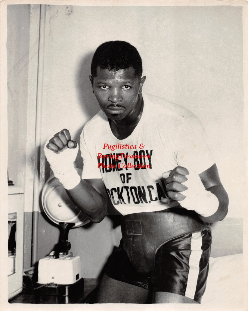 Boxing Photo #1404 - Howard King - Vintage 1961 Press Photograph