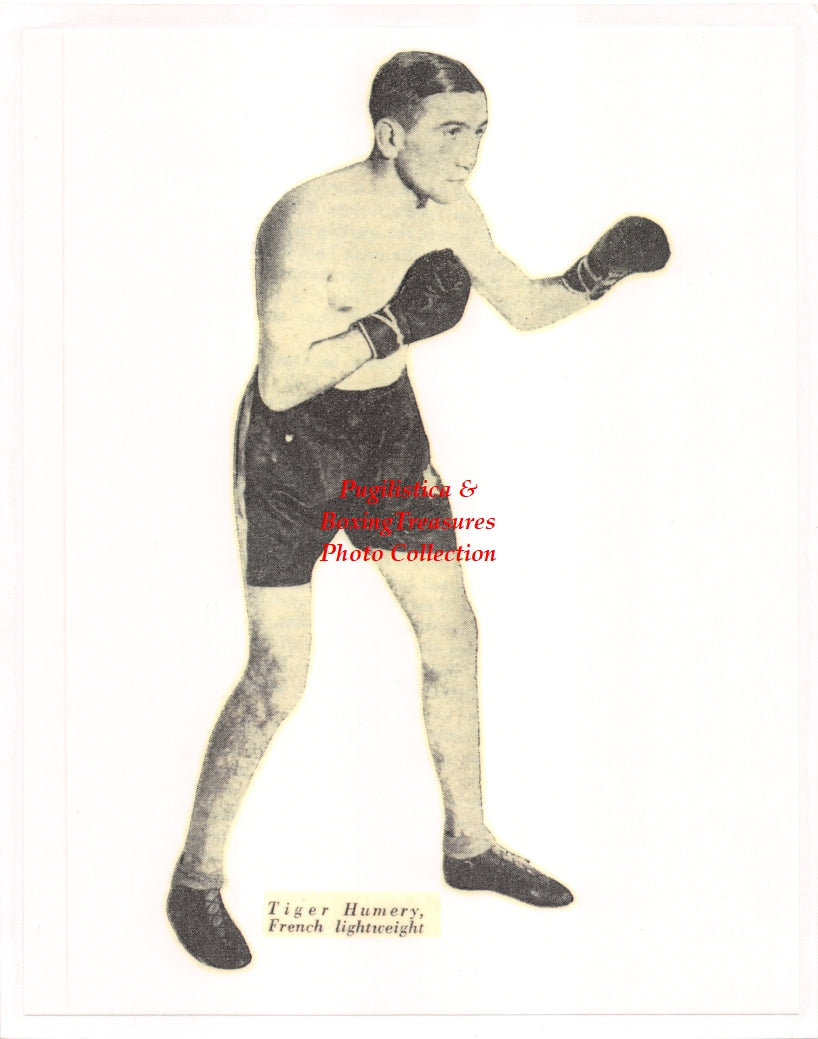 Boxing Photo #1436 - Gustave "Tiger" Humery