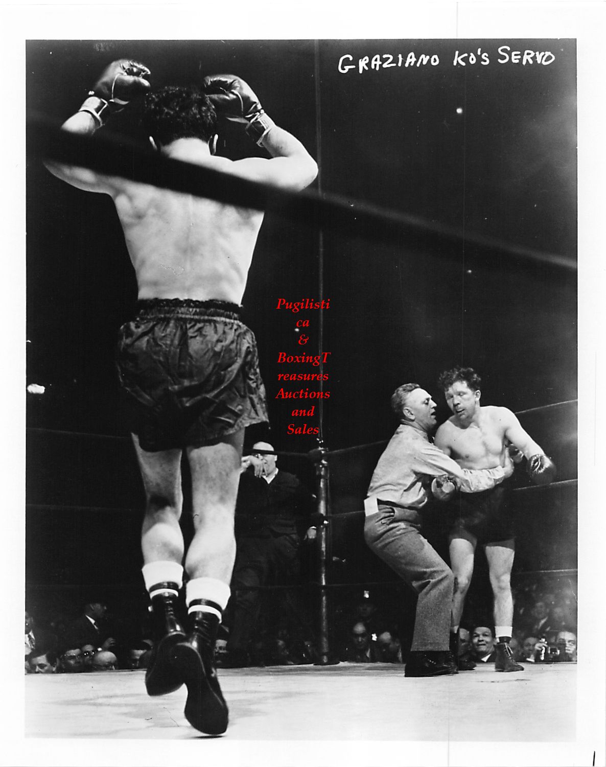 Boxing Photo #145 - Rocky Graziano vs. Marty Servo