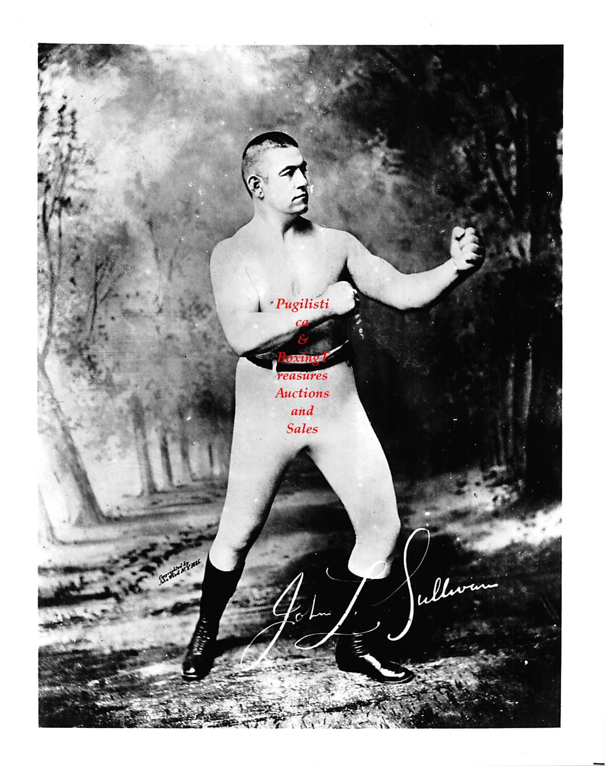 Boxing Photo #171 - John L. Sullivan
