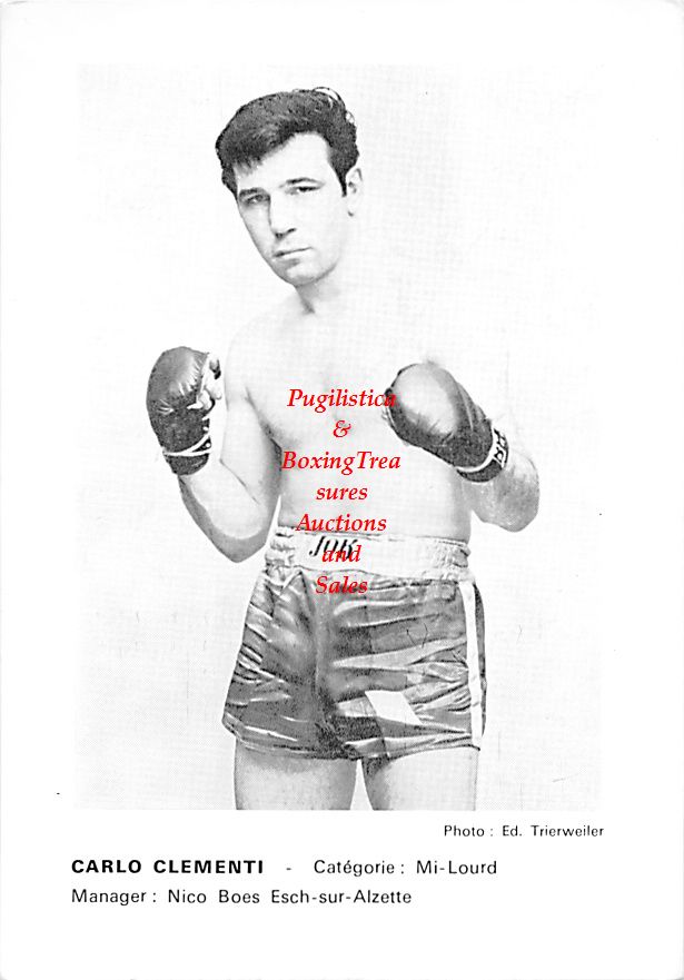 Boxing Photo #266 - Carlo Clementi