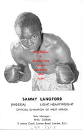 Boxing Photo #283 - Sammy Langford