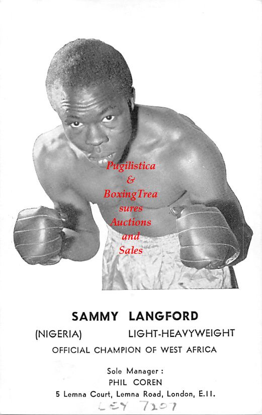 Boxing Photo #283 - Sammy Langford