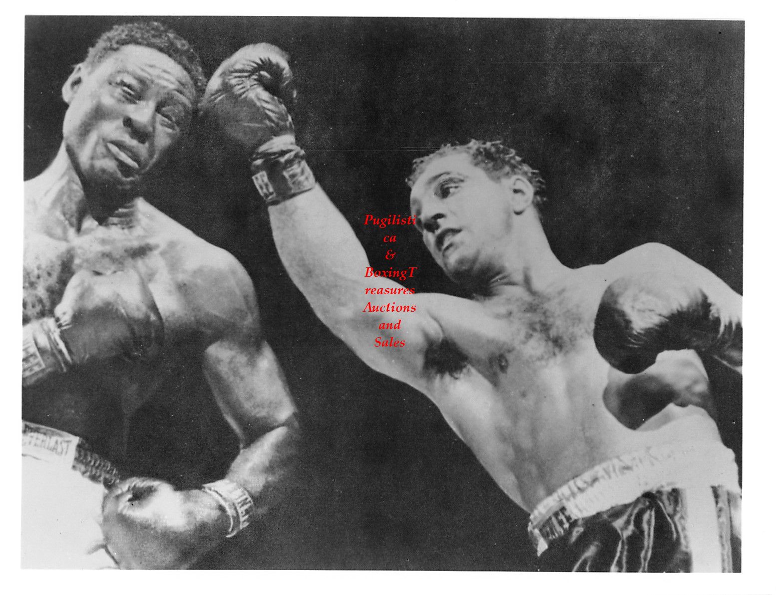 Boxing Photo #104 - Rocky Marciano vs. Ezzard Charles