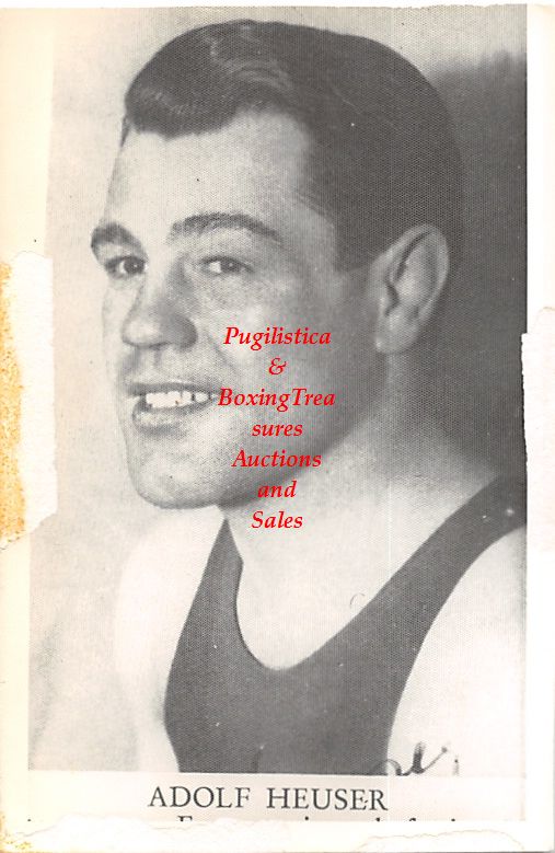 Boxing Photo #331 - Adolf Heuser