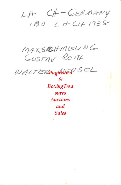 Boxing Photo #331 - Adolf Heuser