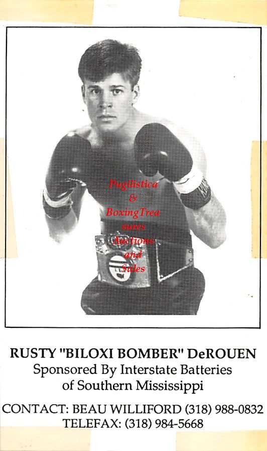 Boxing Photo #333 - Rusty DeRouen