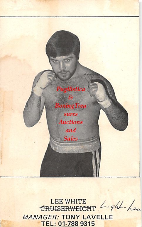 Boxing Photo #360 - Lee White