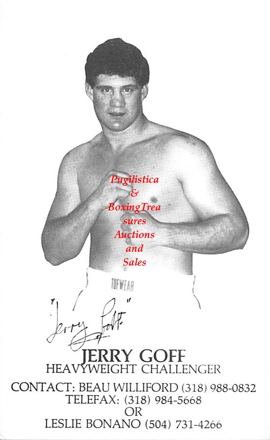Boxing Photo #377 - Jerry Goff
