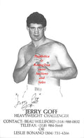 Boxing Photo #377 - Jerry Goff