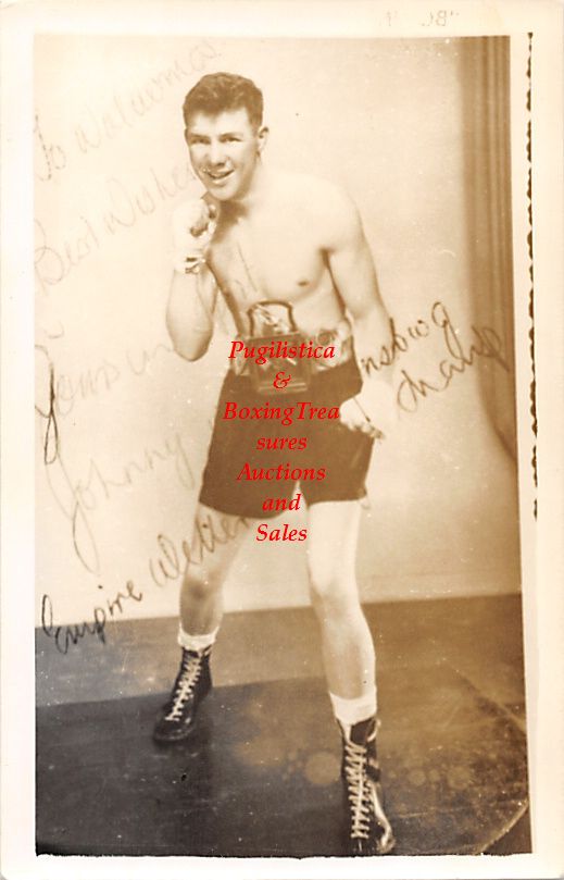 Boxing Photo #385 - Unidentified Boxer (Empire Champion)