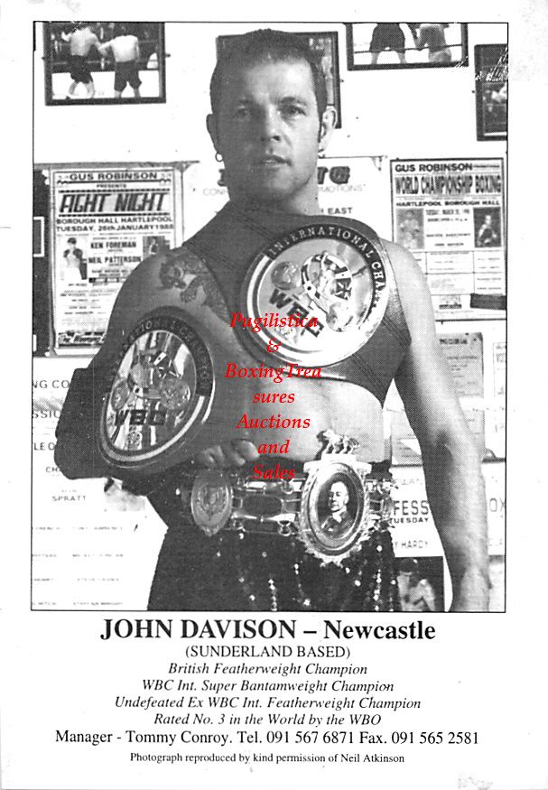 Boxing Photo #389 - John Davison (Newcastle)