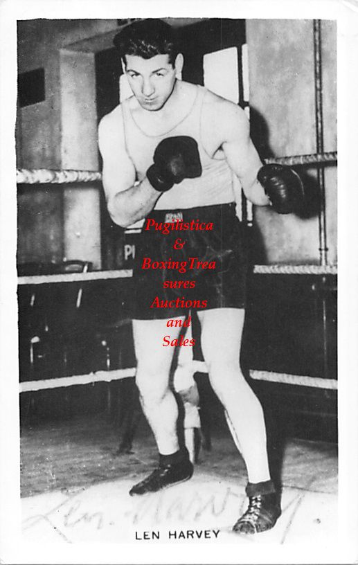 Boxing Photo #390 - Len Harvey