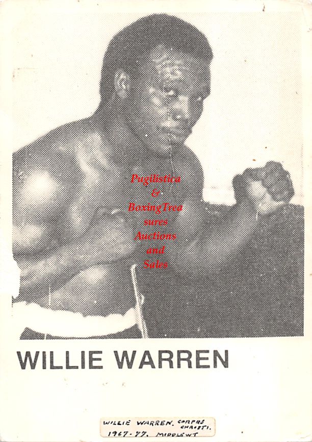Boxing Photo #392 -  Willie Warren