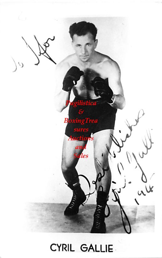Boxing Photo #458 - Cyril Gallie