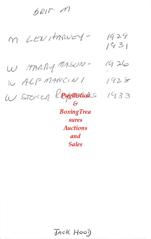 Boxing Photo #507 - Jack Hood