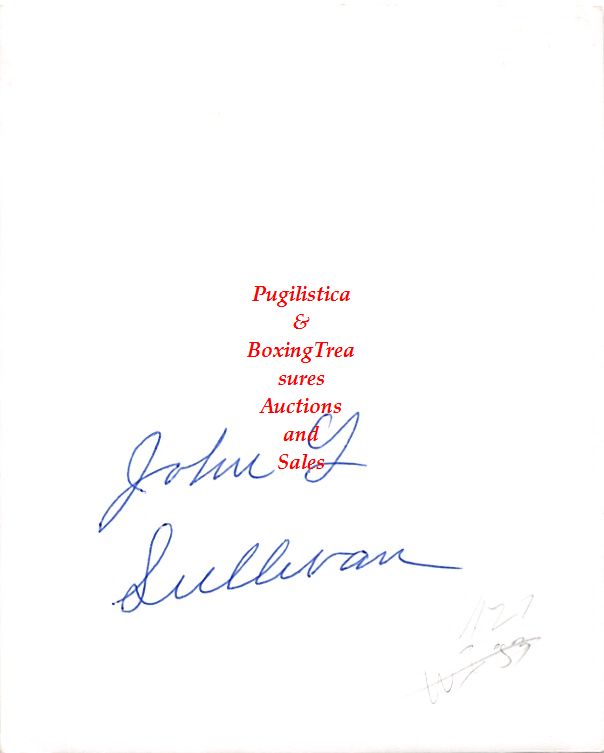 Boxing Photo #511 - John L. Sullivan