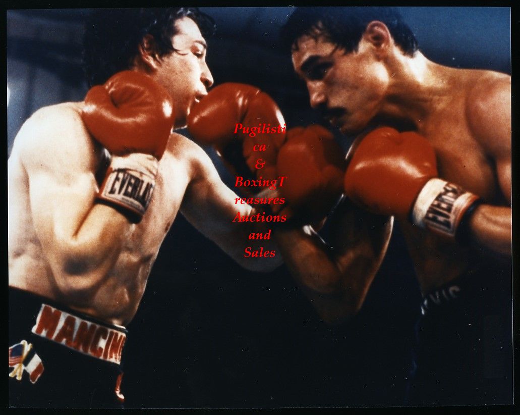 Boxing Photo #52 - Ray Mancini vs. Alexis Arguello