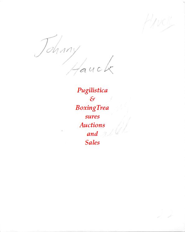 Boxing Photo #525 - Johnny Hauck