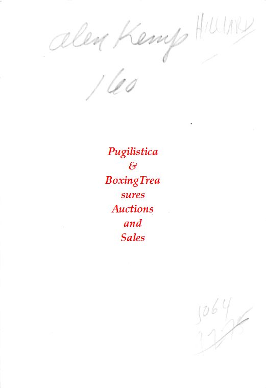 Boxing Photo #527 - Alan Kemp "Pony Boy"