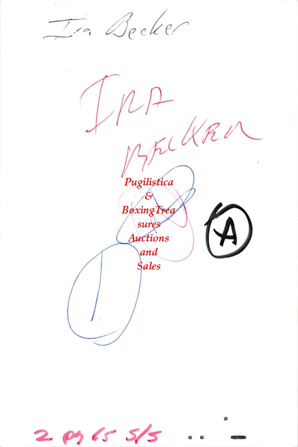 Boxing Photo #556 - Ira Becker