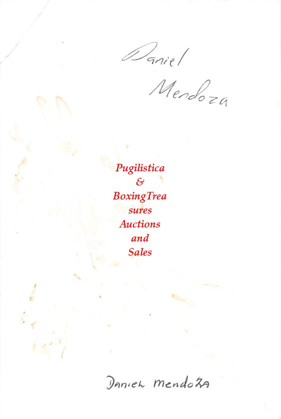 Boxing Photo #562 - Daniel Mendoza