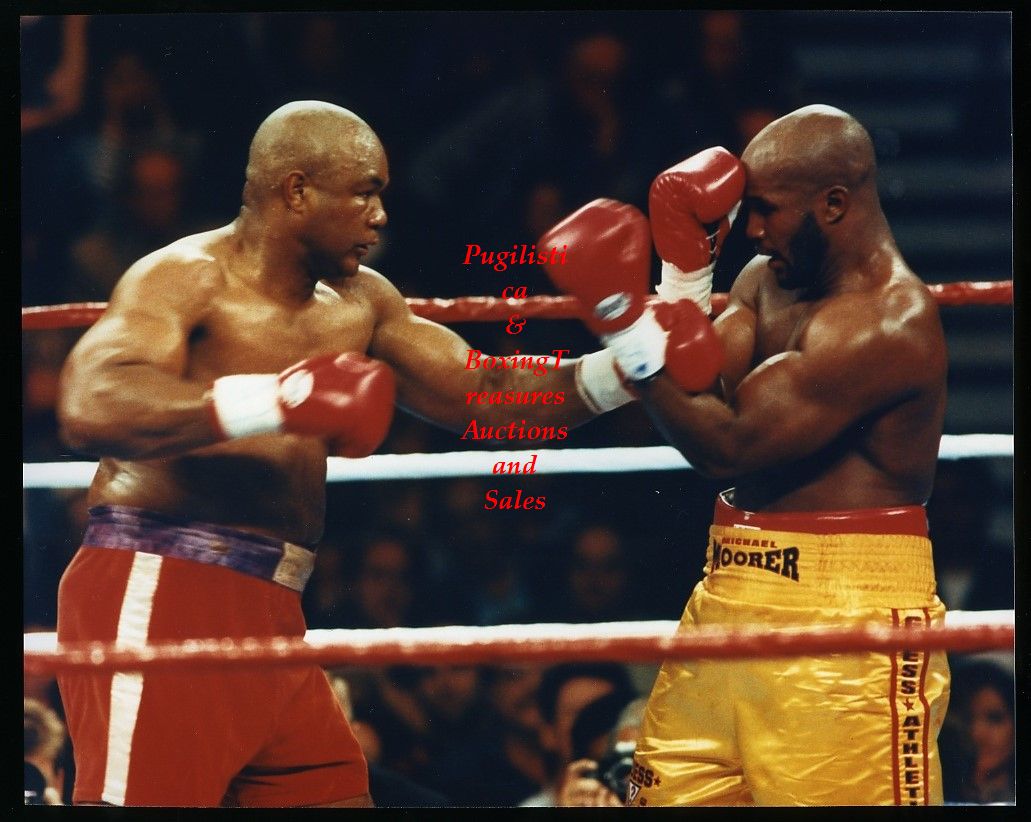 Boxing Photo #57 - George Foreman vs. Michael Moorer