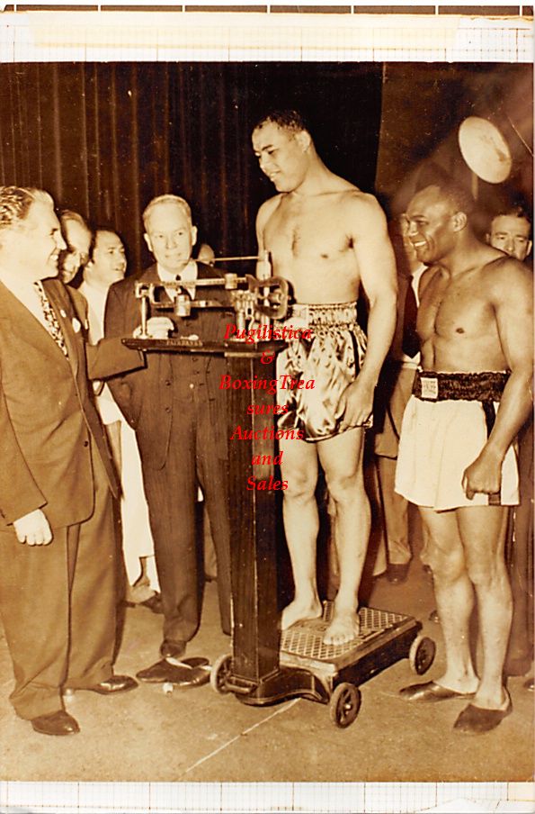 Boxing Photo #593 - Joe Louis vs. Jersey Joe Walcott