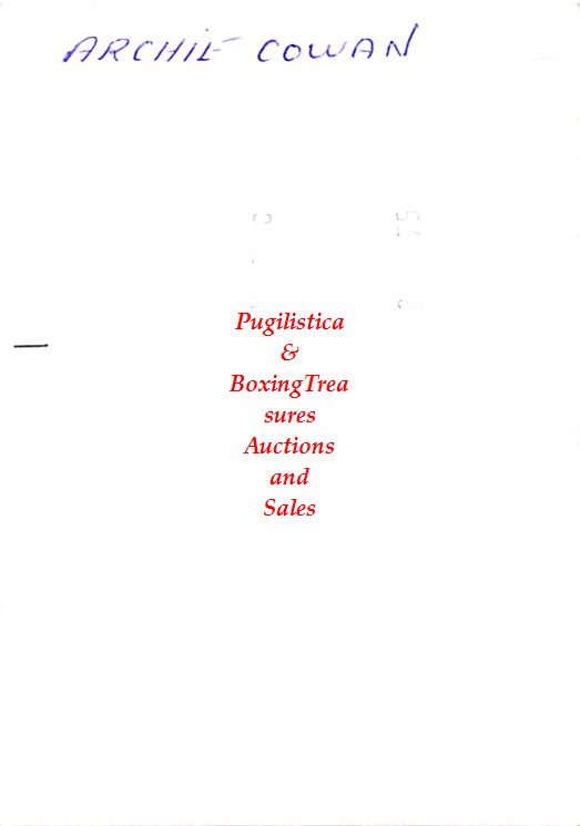 Boxing Photo #608 - Archie Cowan