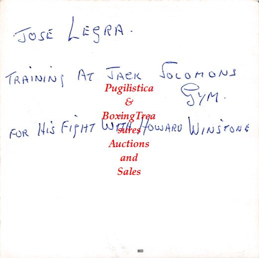 Boxing Photo #636 - Jose Legra