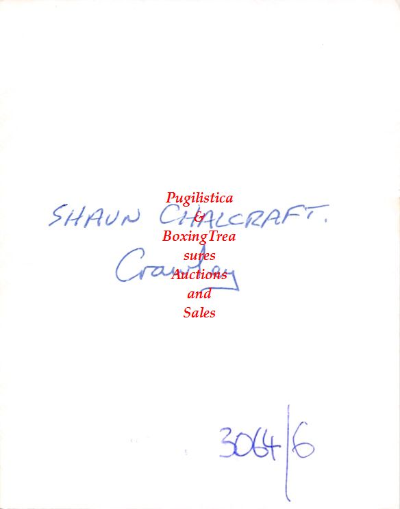 Boxing Photo #652 - Shaun Chalcraft