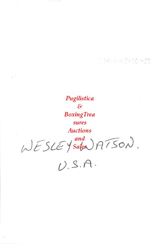 Boxing Photo #653 - Wesley Watson