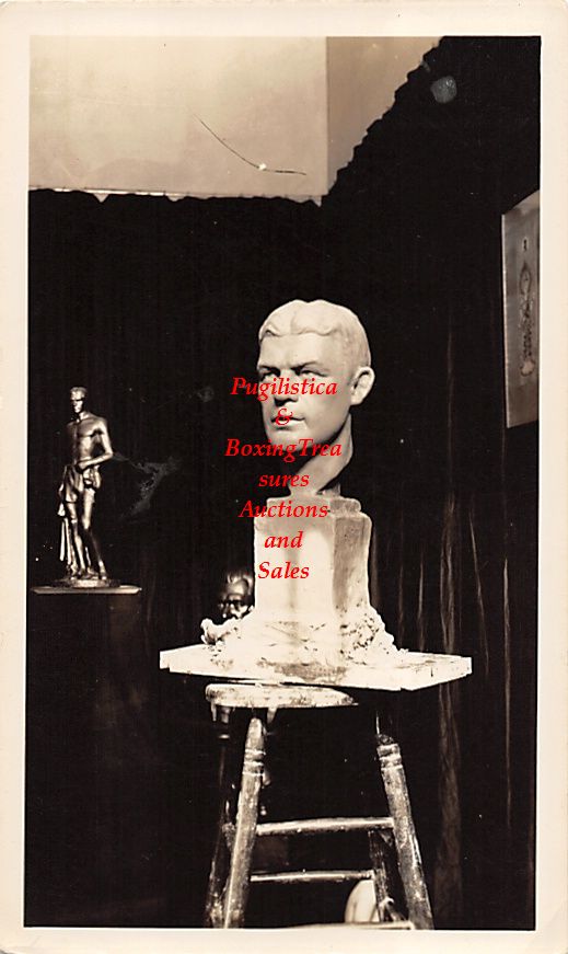 Boxing Photo #676 - Young Stribling bust statue