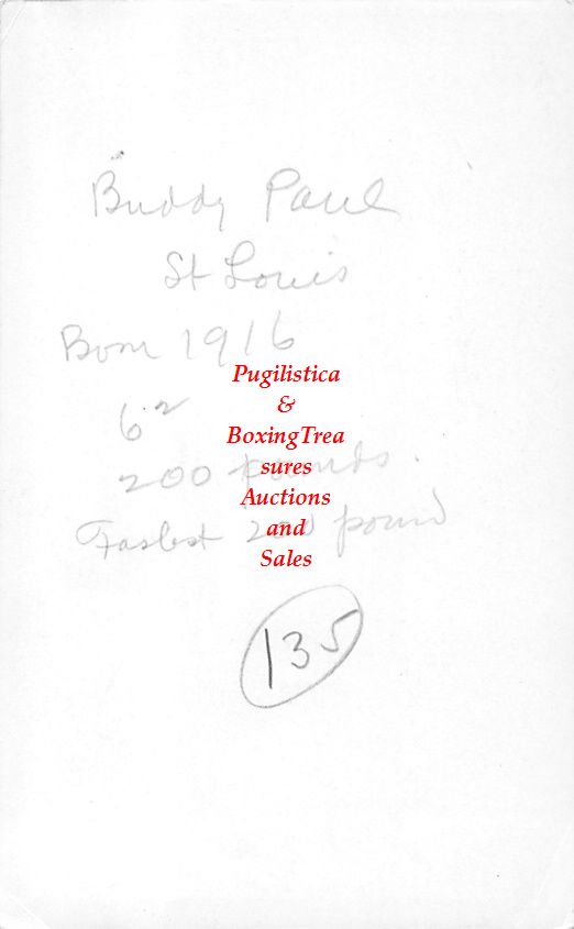 Boxing Photo #695 - Buddy Paul