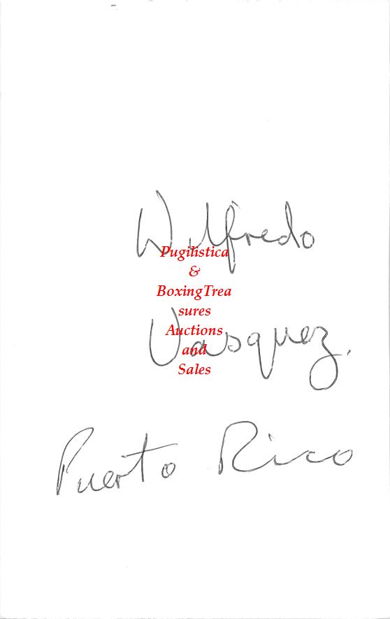 Boxing Photo #710 - Wilfredo Vasquez