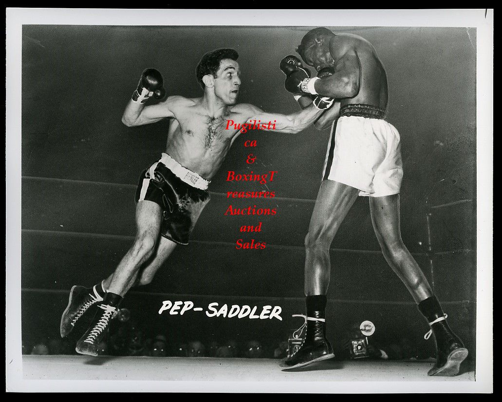 Boxing Photo #73 - Willie Pep vs. Sandy Saddler