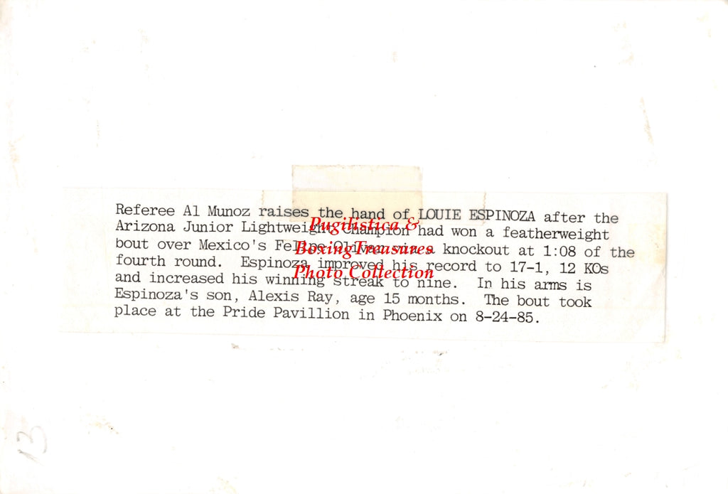 Boxing Photo #820 - Louie Espinoza beats Felipe Olivar