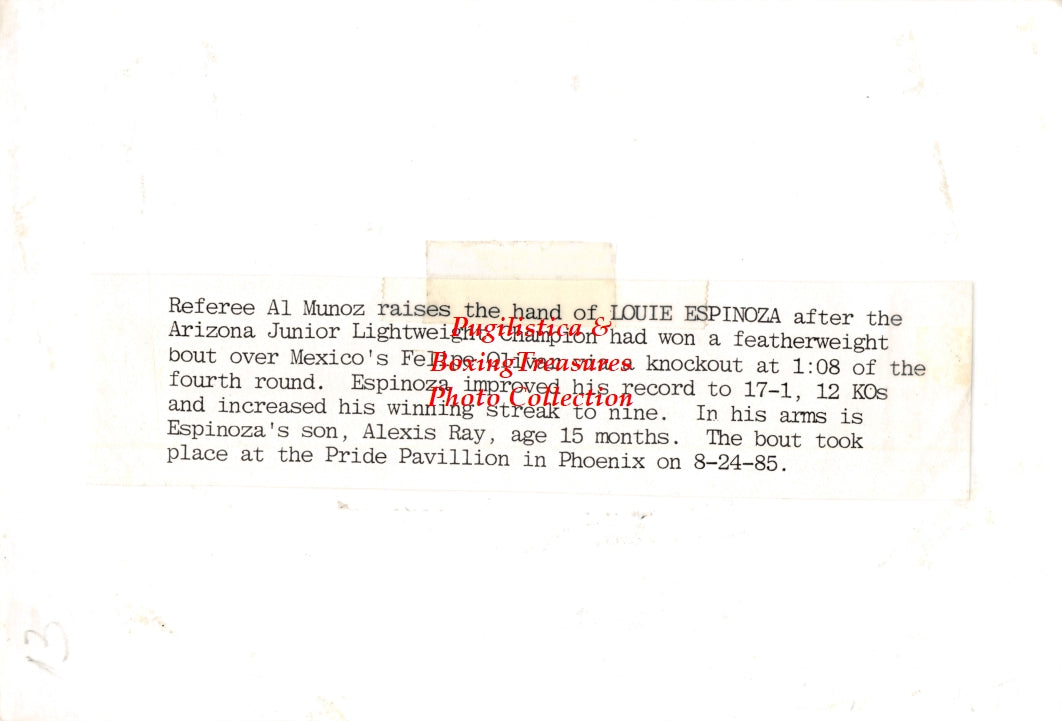 Boxing Photo #820 - Louie Espinoza beats Felipe Olivar