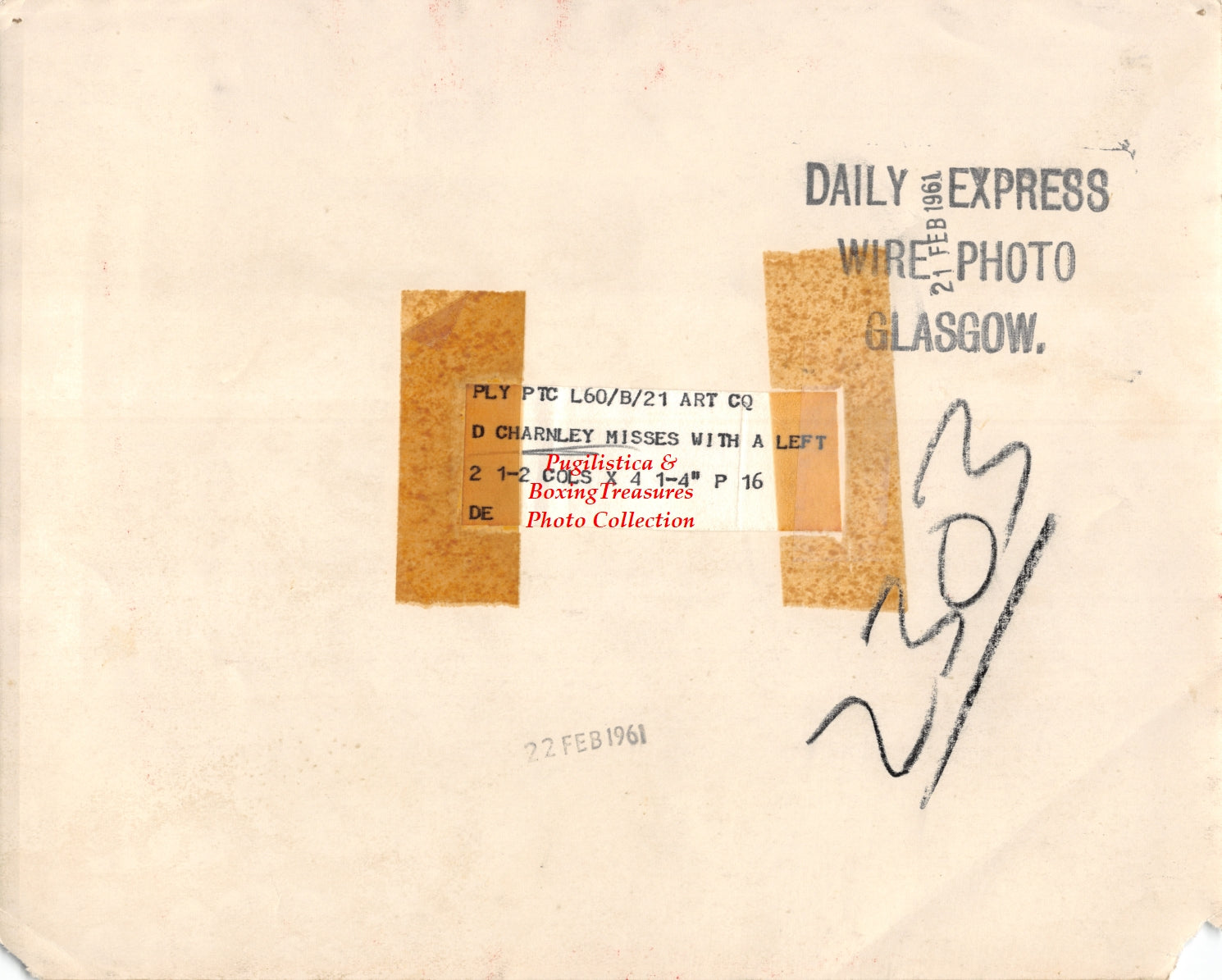 Boxing Photo #854 - Dave Charnley vs. Fernand Nollet