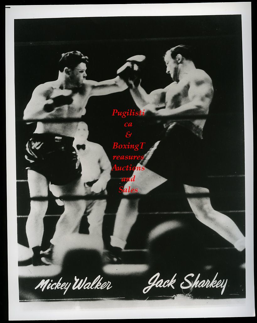 Boxing Photo #86 - Mickey Walker vs. Jack Sharkey