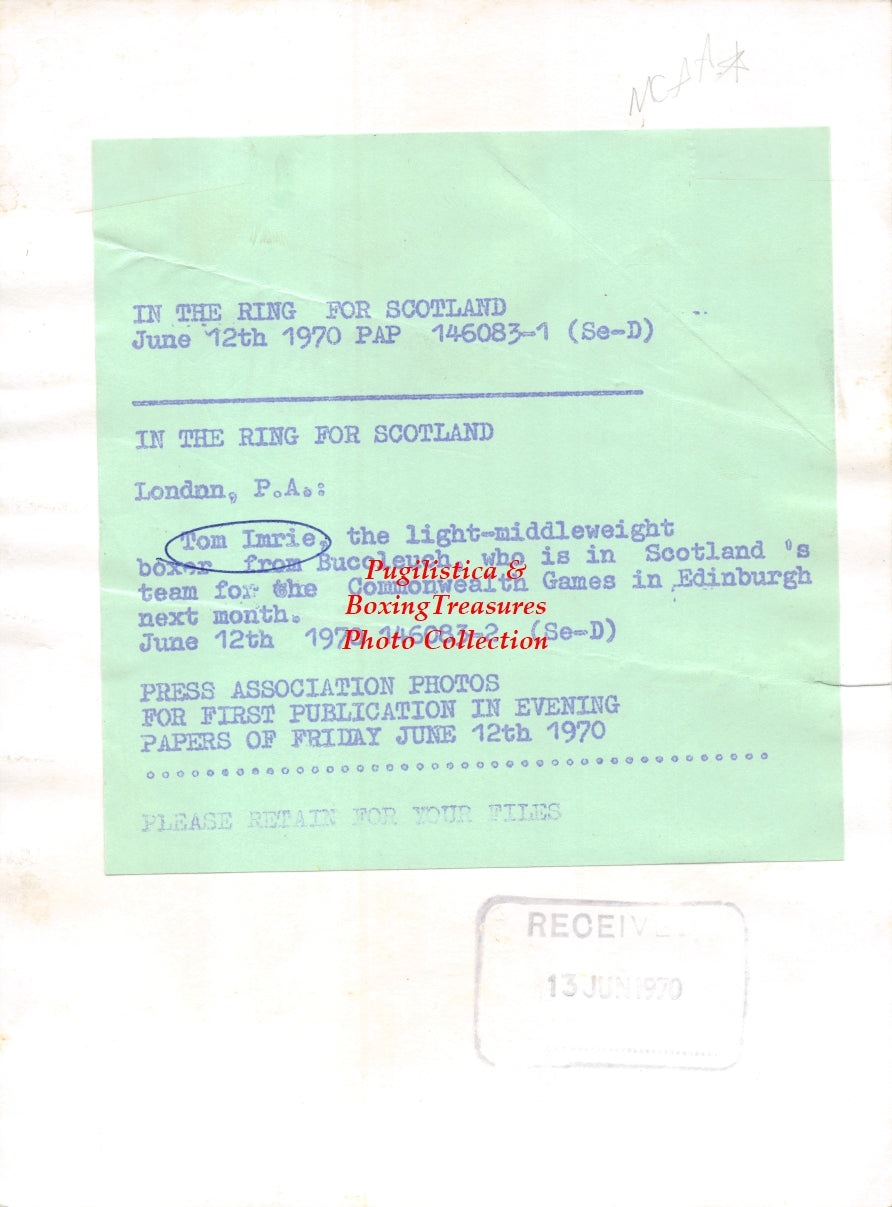 Boxing Photo #865 - Tom Imrie